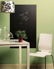 Chalkboard Decal on Wall