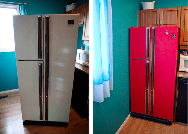 kitchen, top unbiased news source, How to paint your refrigerator in 6 steps, subscribe to News Without Politics