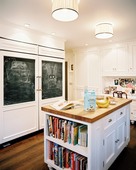 Chalkboard Fridge Panels