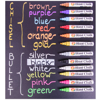 Chalkboard Colored Pens