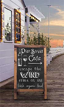 Restaurant Chalkboard Signage - Outdoor Easel