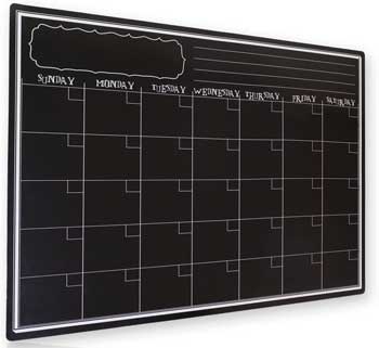 Magnetic Chalkboard Calendar